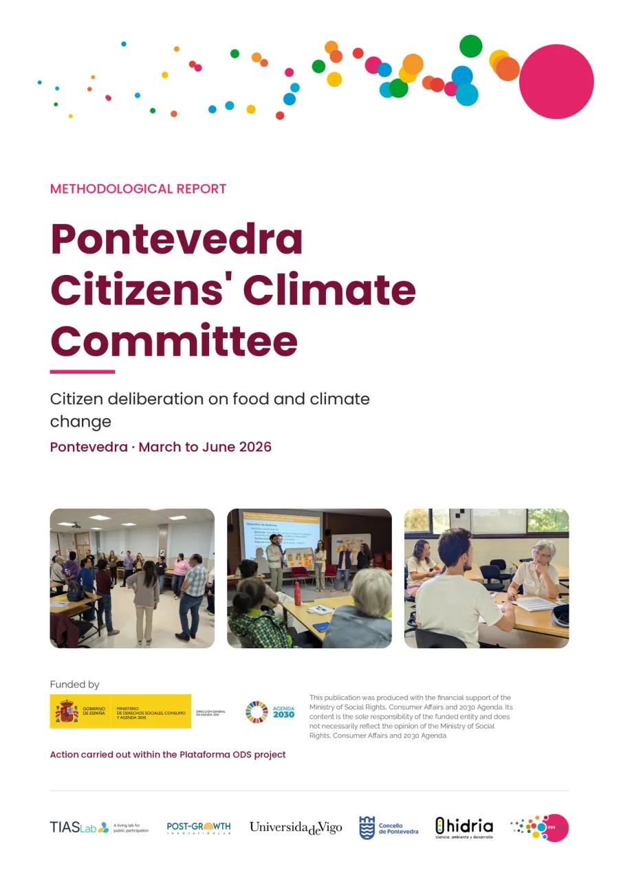 Methodological report. Pontevedra Citizens' Climate Committee