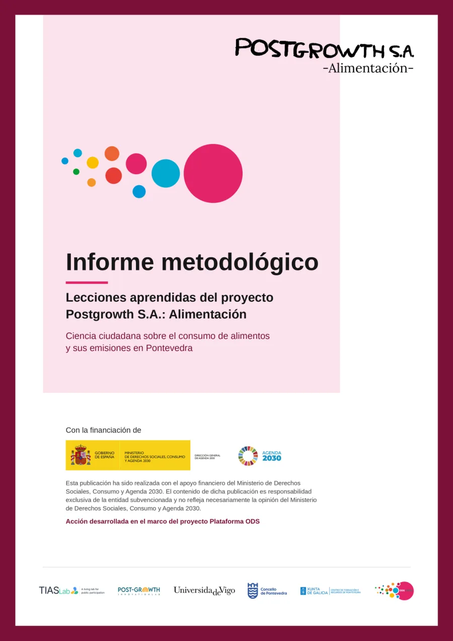Informe metodológico. Postgrowth S.A.: Alimentación