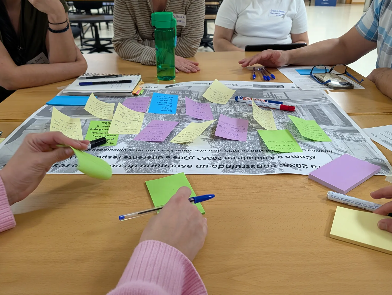 A TIAS lab participation session in progress